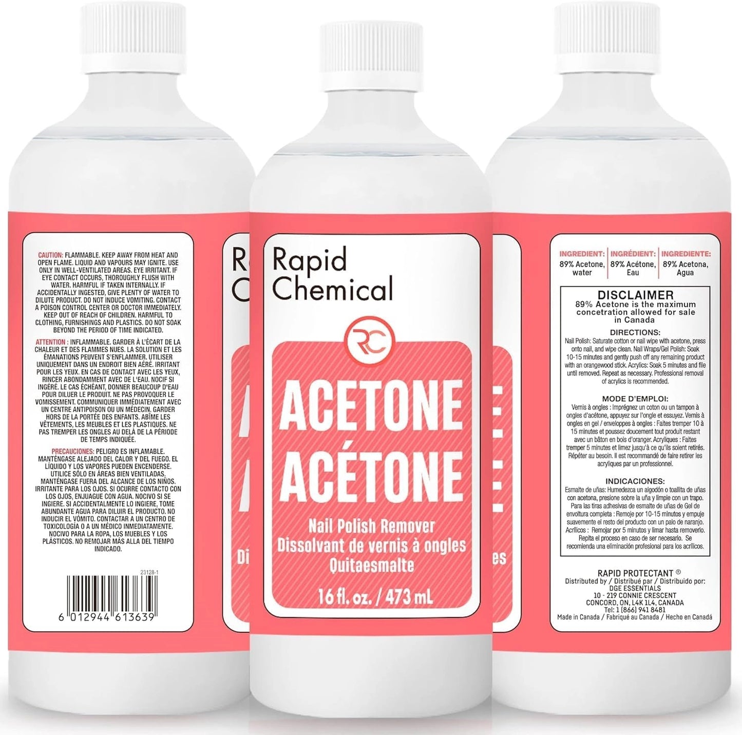 Acetone Nail Polish Remover