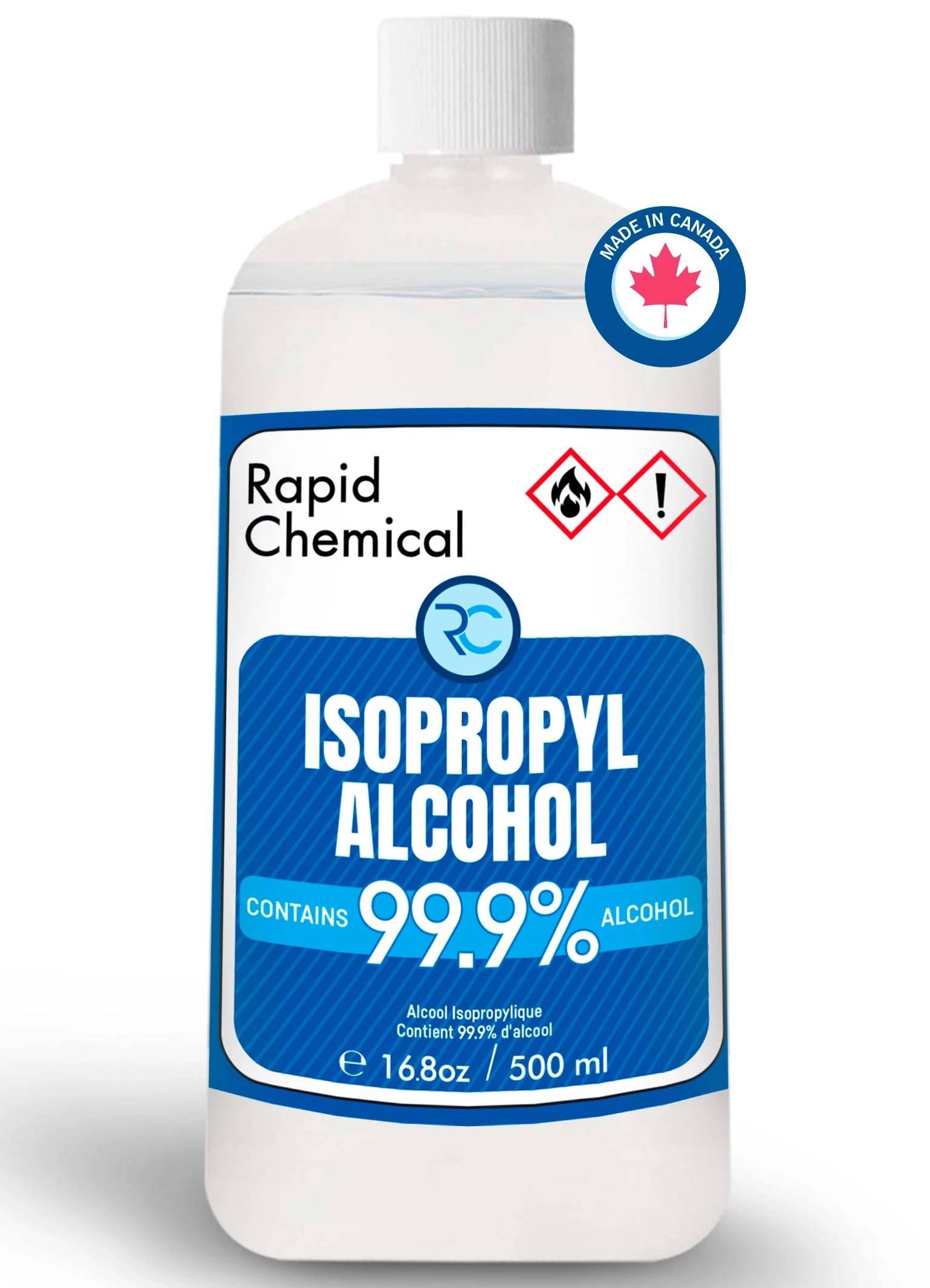 99.9% Isopropyl Alcohol 500ml– Rapid Protectant