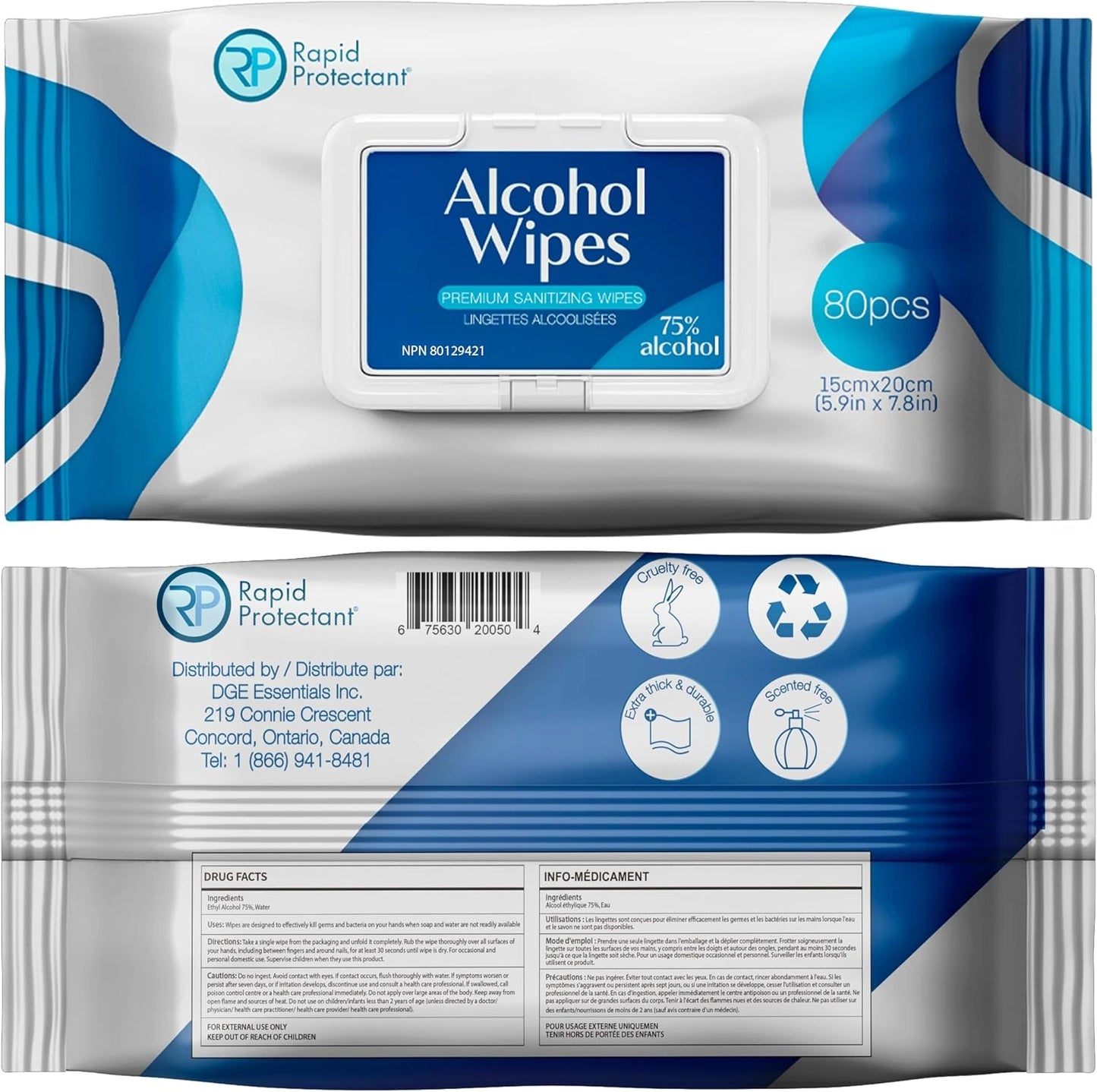 75% Alcohol Wipes