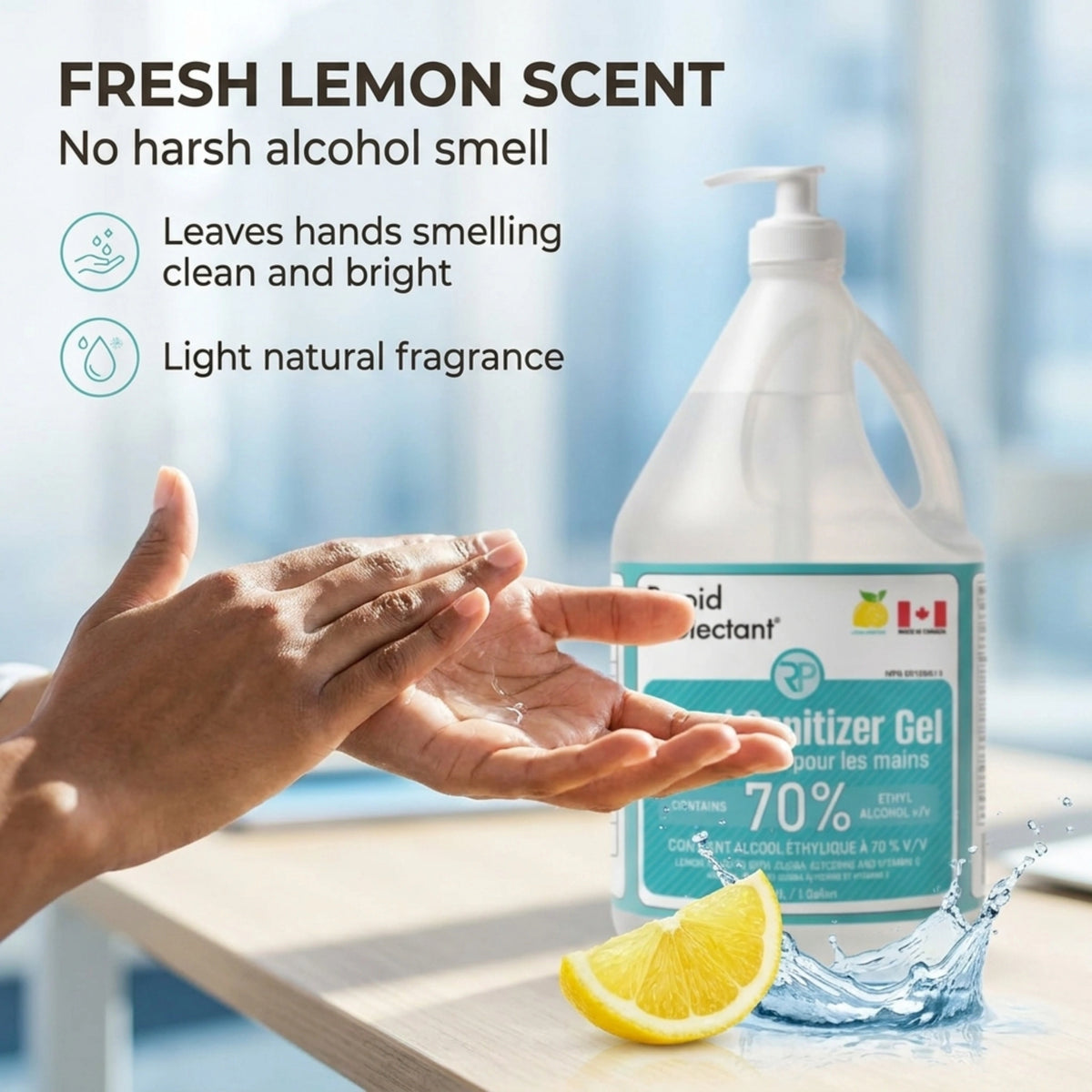 70% Hand Sanitizer Gel - Pump Bottle Refill