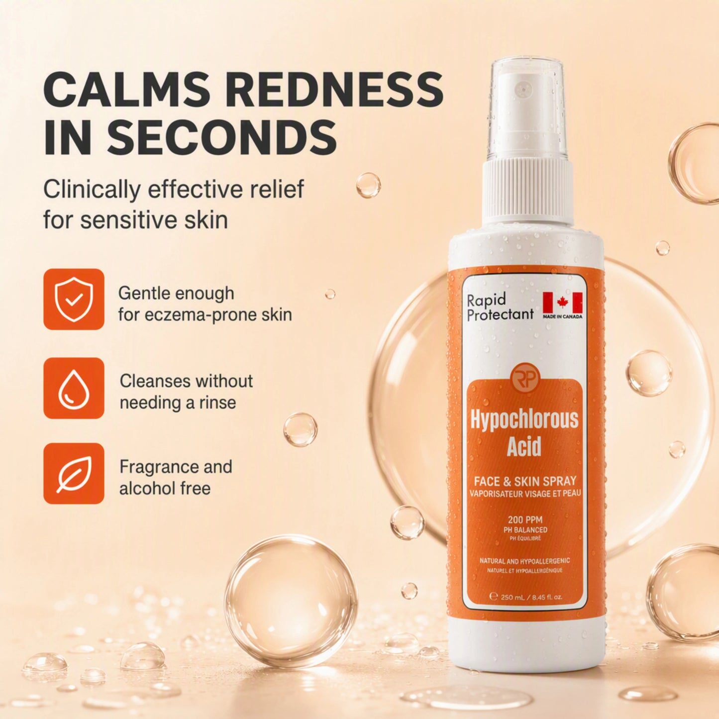 Hypochlorous Acid Face & Skin Spray 250ml