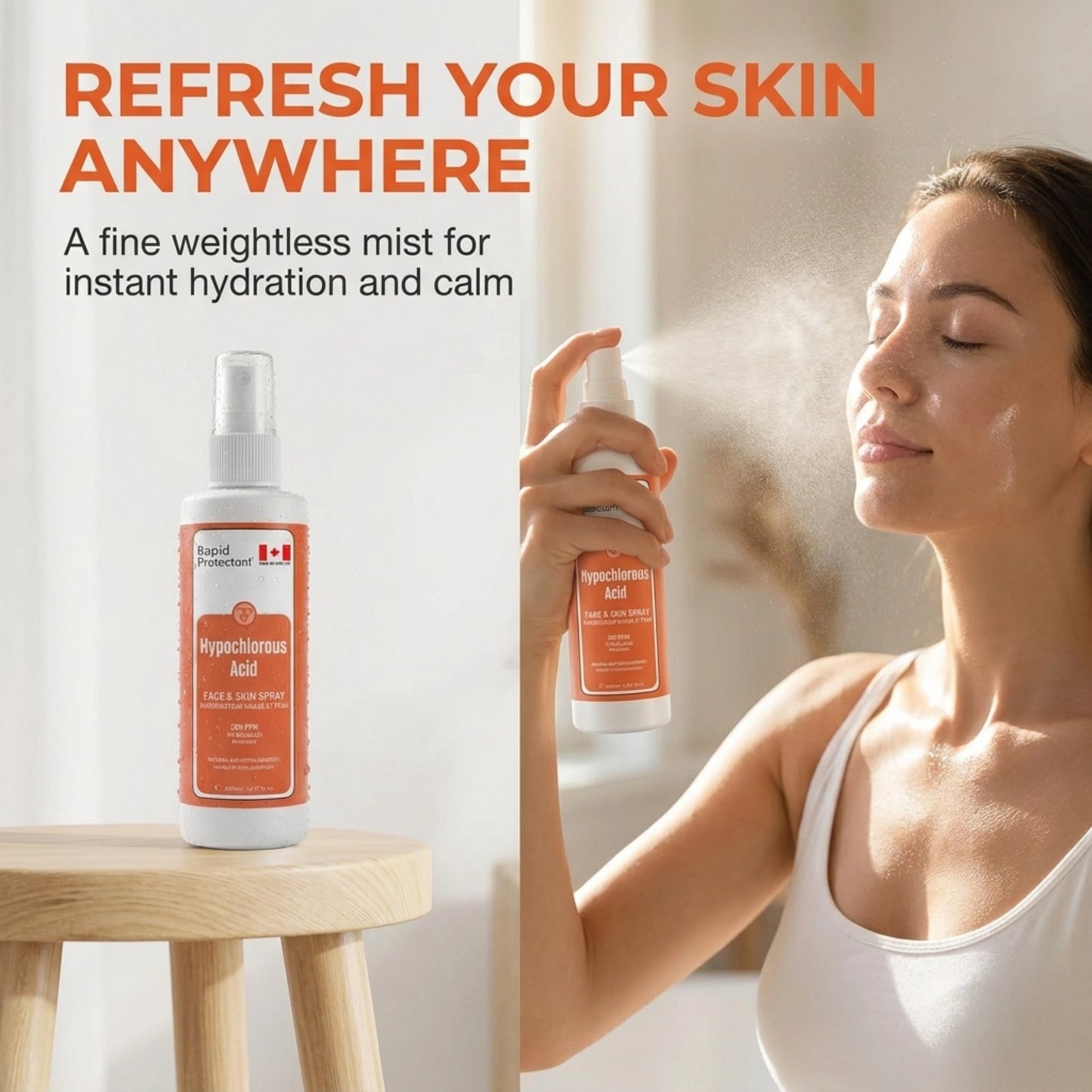 Hypochlorous Acid Face & Skin Spray 250ml