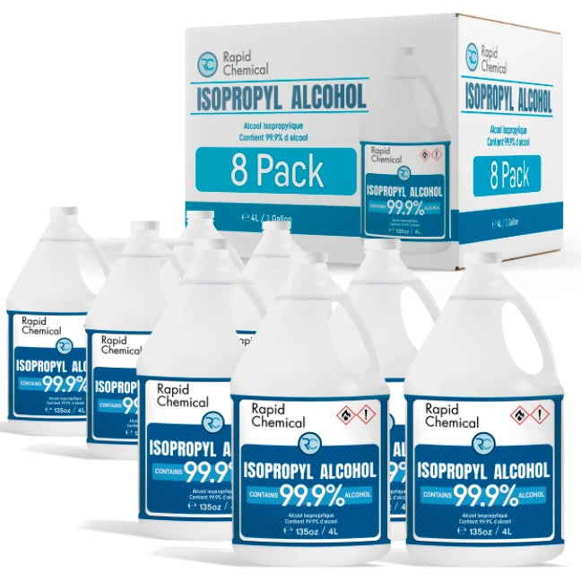 99.9% Isopropyl Alcohol 4L - 8 Pack