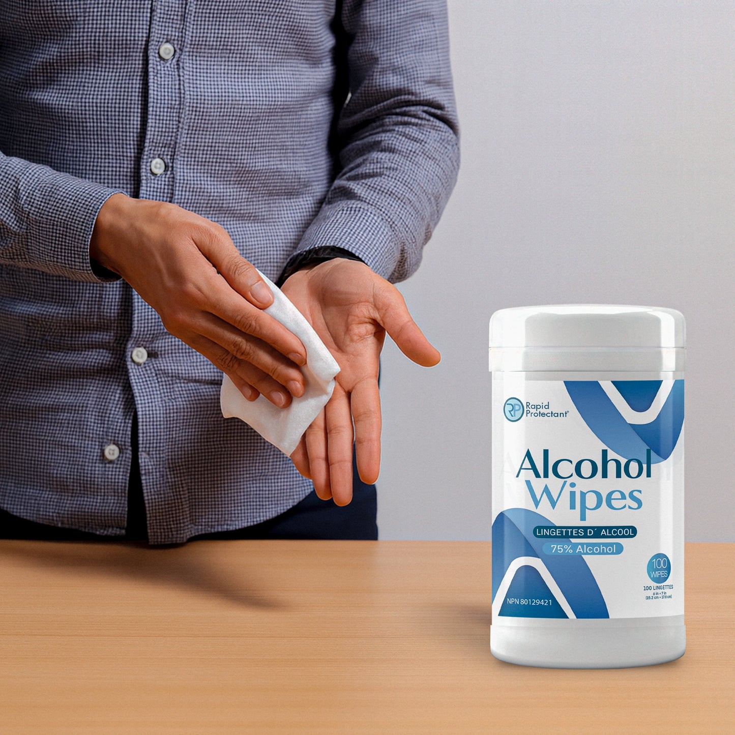 Alcohol Wipes (Canister)