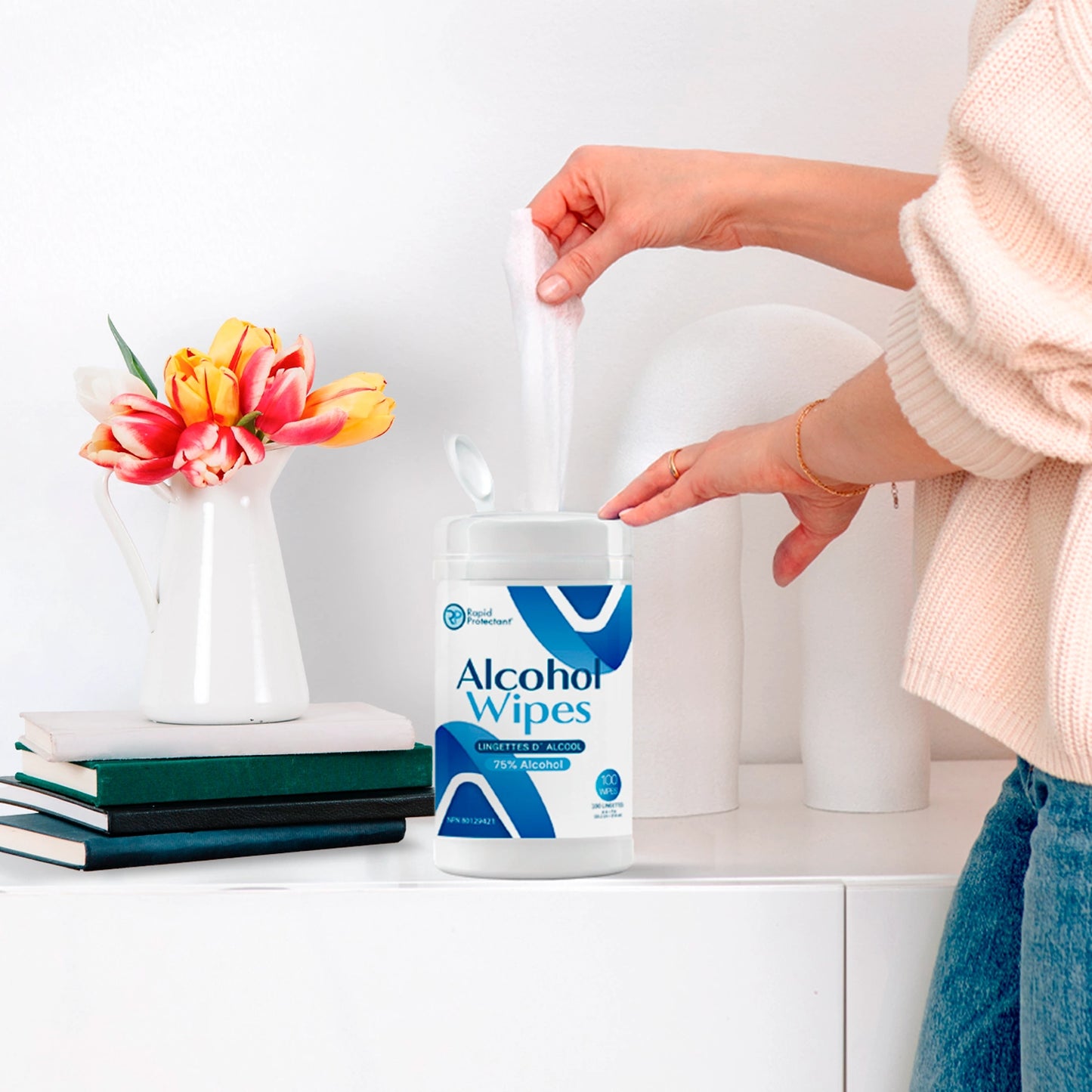 Alcohol Wipes (Canister)