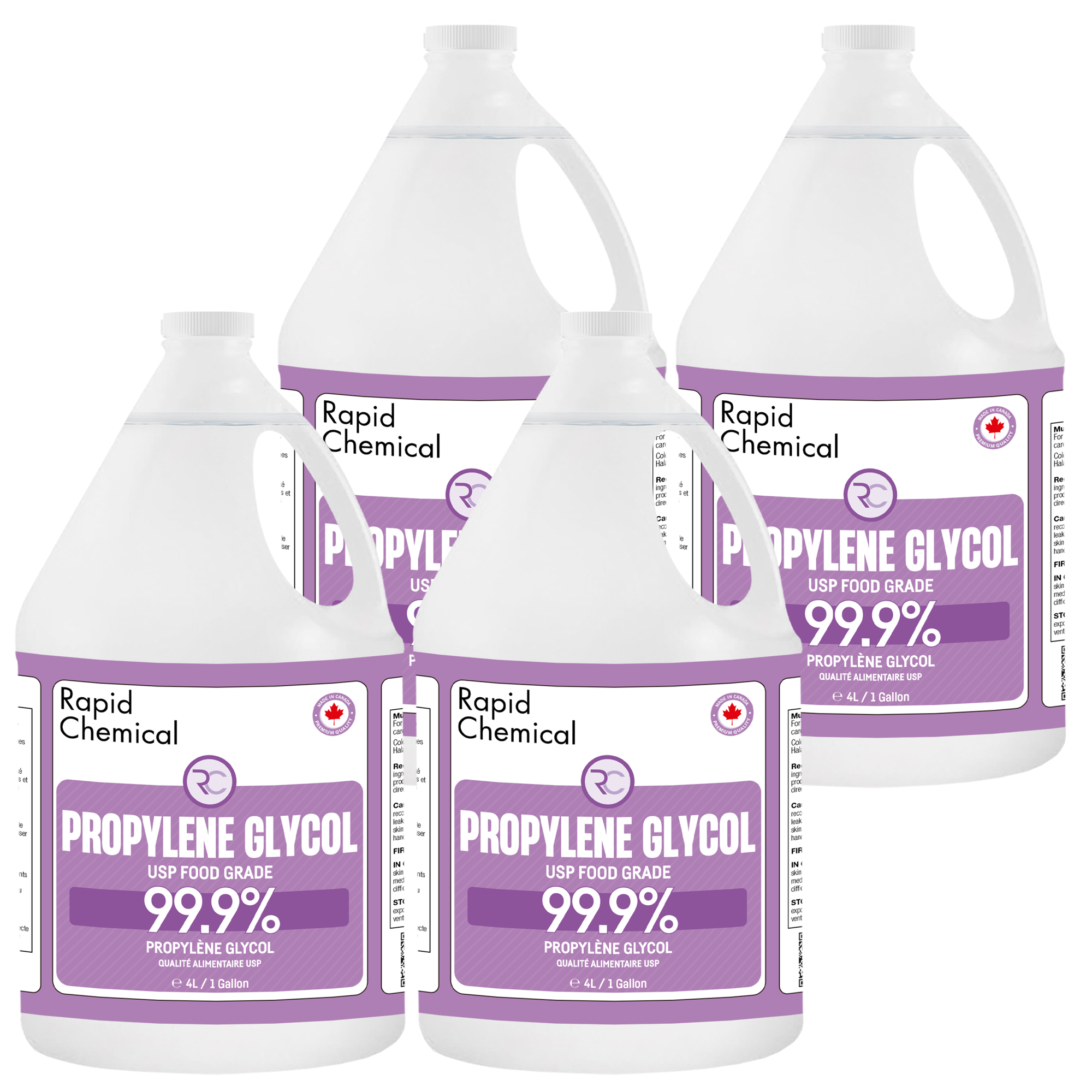 Propylene Glycol 4L - 4 Pack