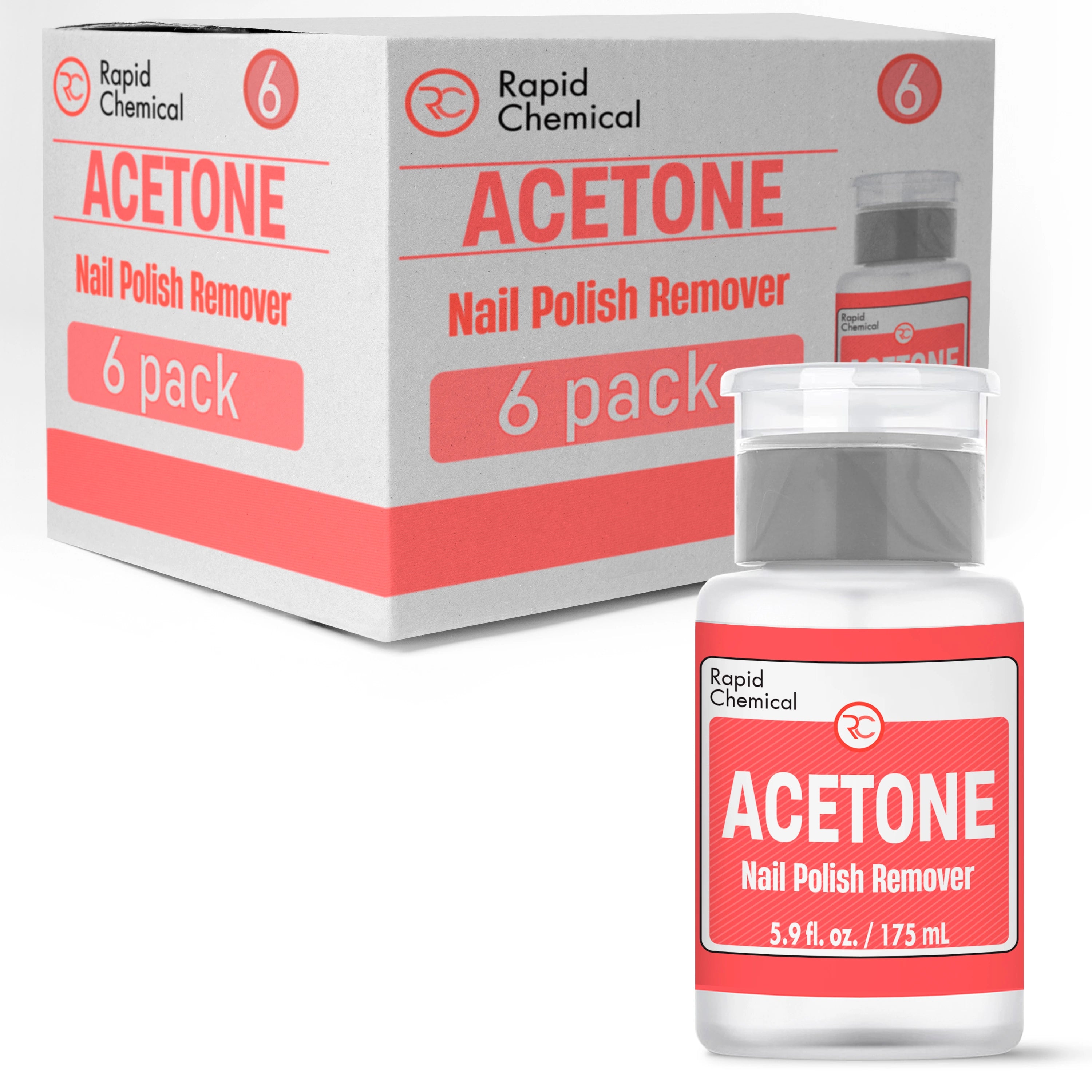 Acetone Pump - 6 Pack - Salon Grade | Rapid Protectant